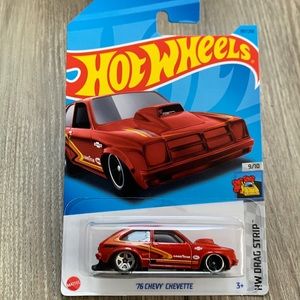 Hot Wheels 76 Chevy Chevette Red Car Chevrolet HW Drag Strip Hotwheels  New
